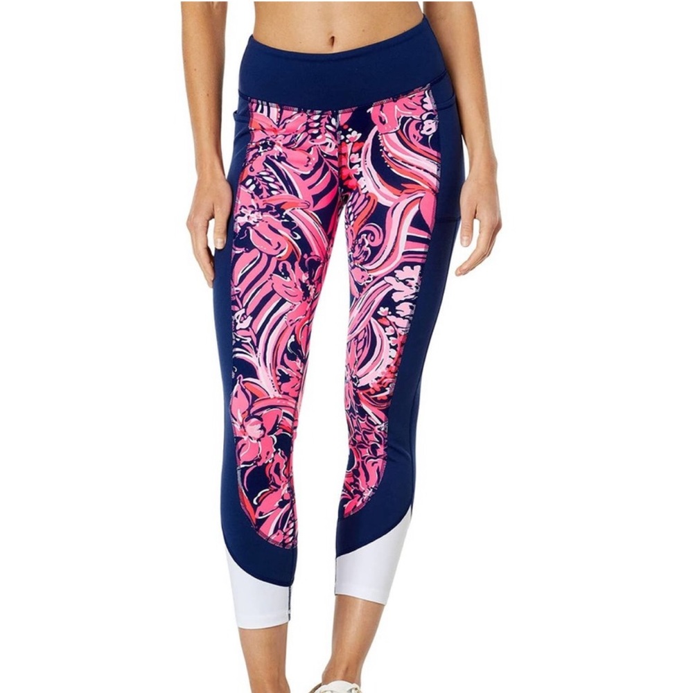 {Lilly Pulitzer} Brand New Weekender Mid Rise Midi Leggings